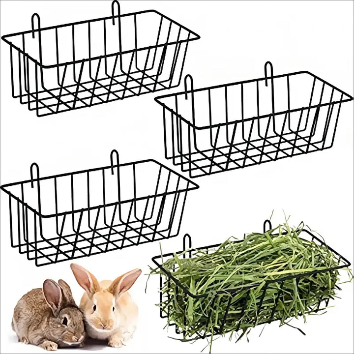 Rabbit Hay Feeder Metal Rabbit