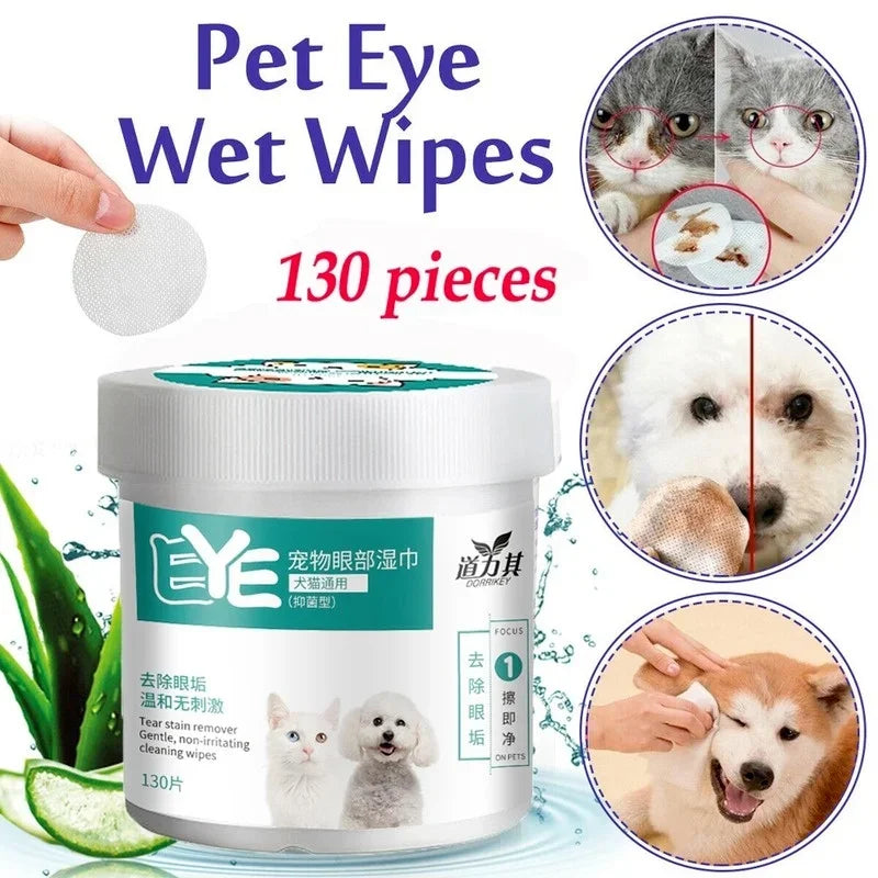 130 Pcs set of Dog and Cat Clean