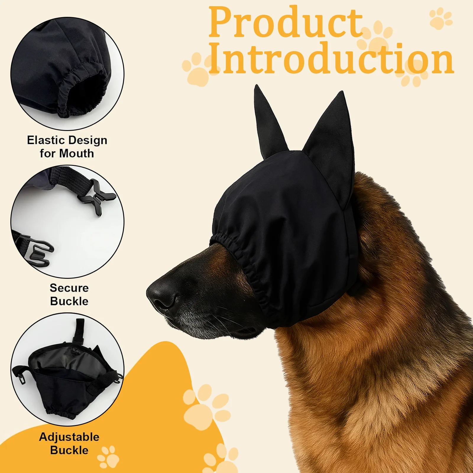 Pet Dog Pacify Eye Mask Dog Placate