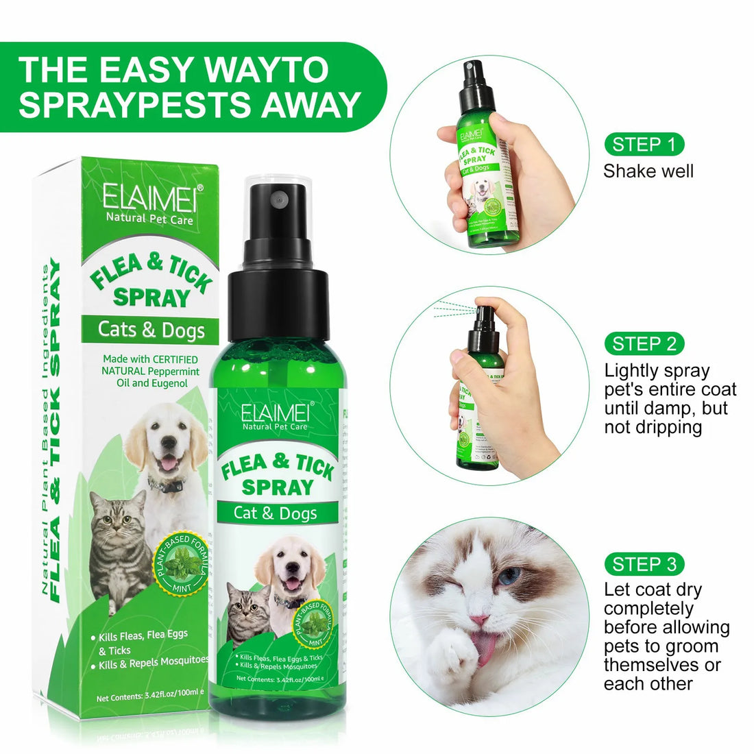 100ml Natural Pet Care Topical