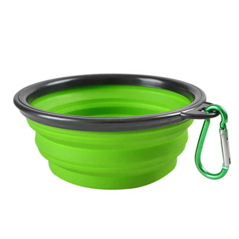 Pet Dog Bowl Collapsible Dog Waterg Dog