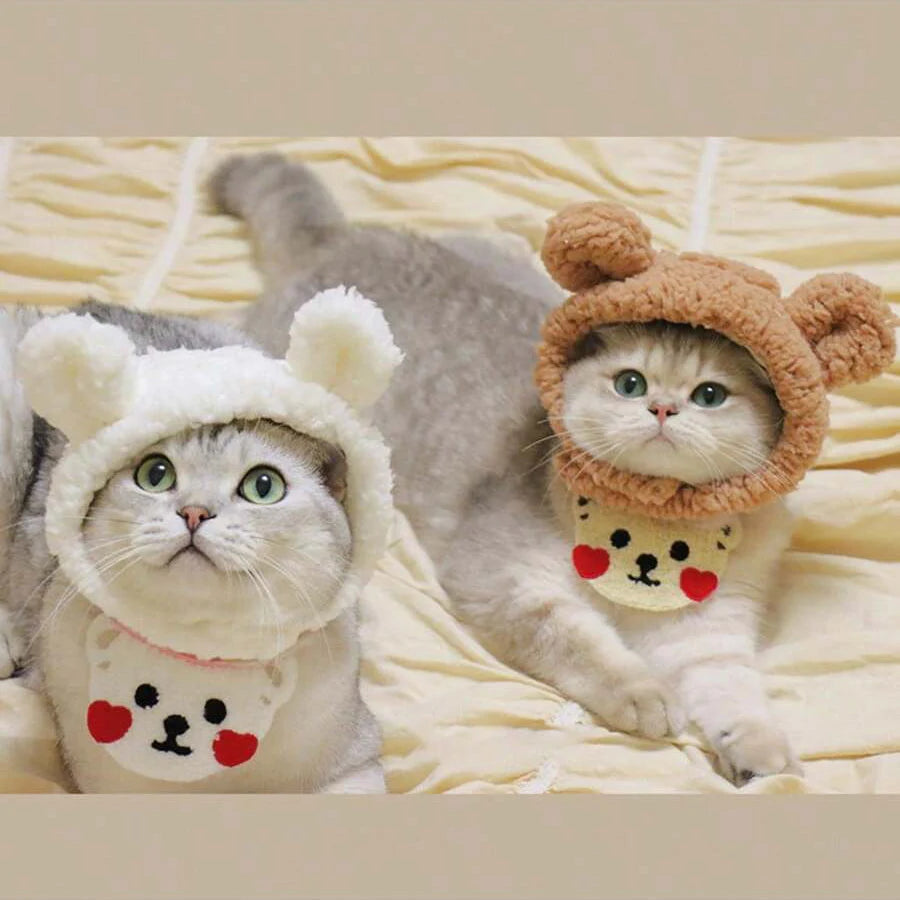 Pet Hat Cat Headgear Lion