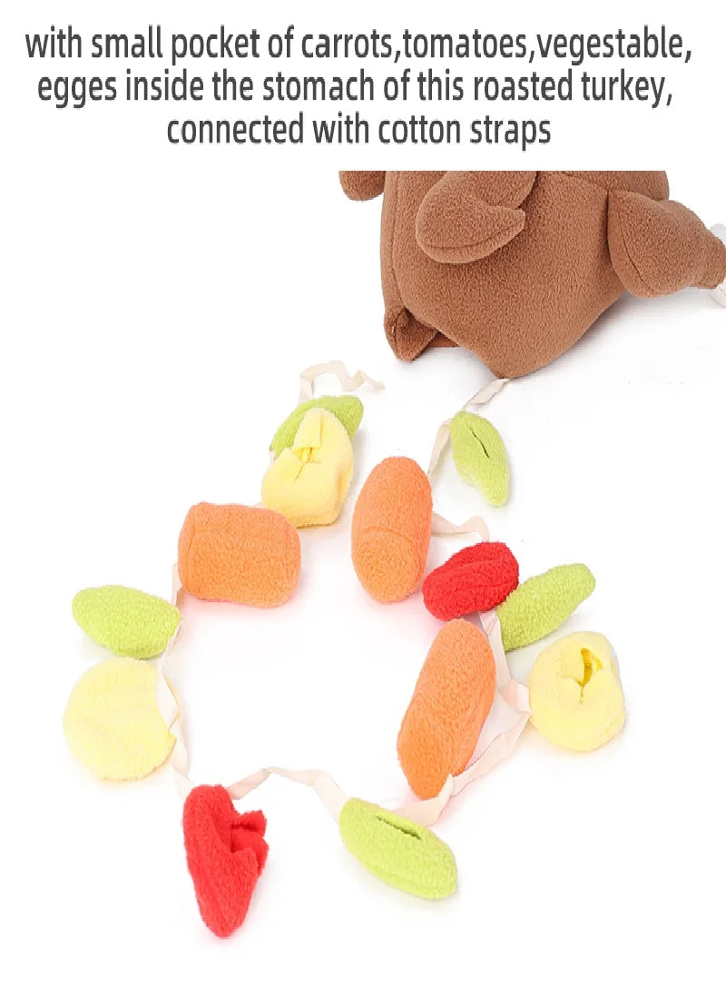 Pet Dog Snuffle Toy Roasted