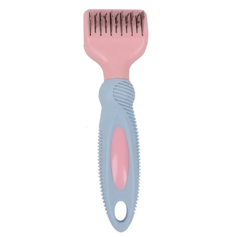 Dog Comb Stainless Steel Knot