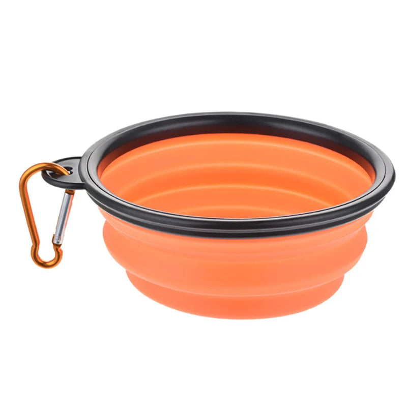 Pet Dog Bowl Collapsible Dog Waterg Dog