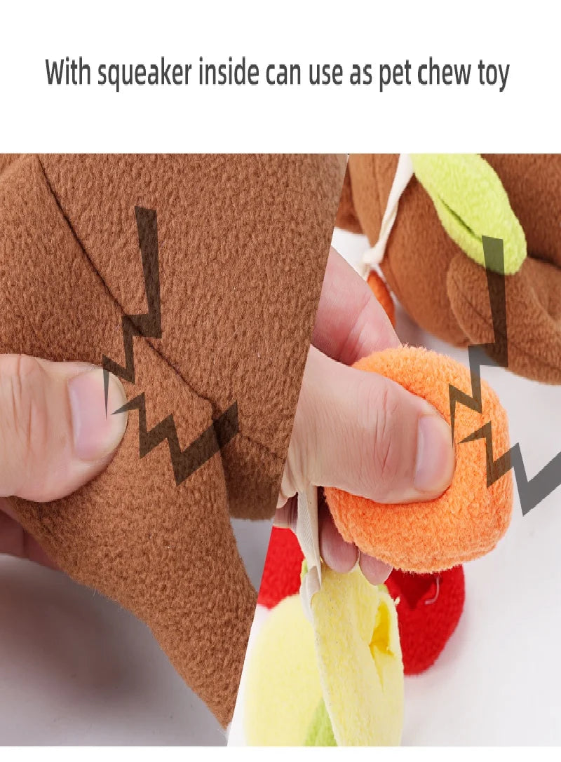 Pet Dog Snuffle Toy Roasted