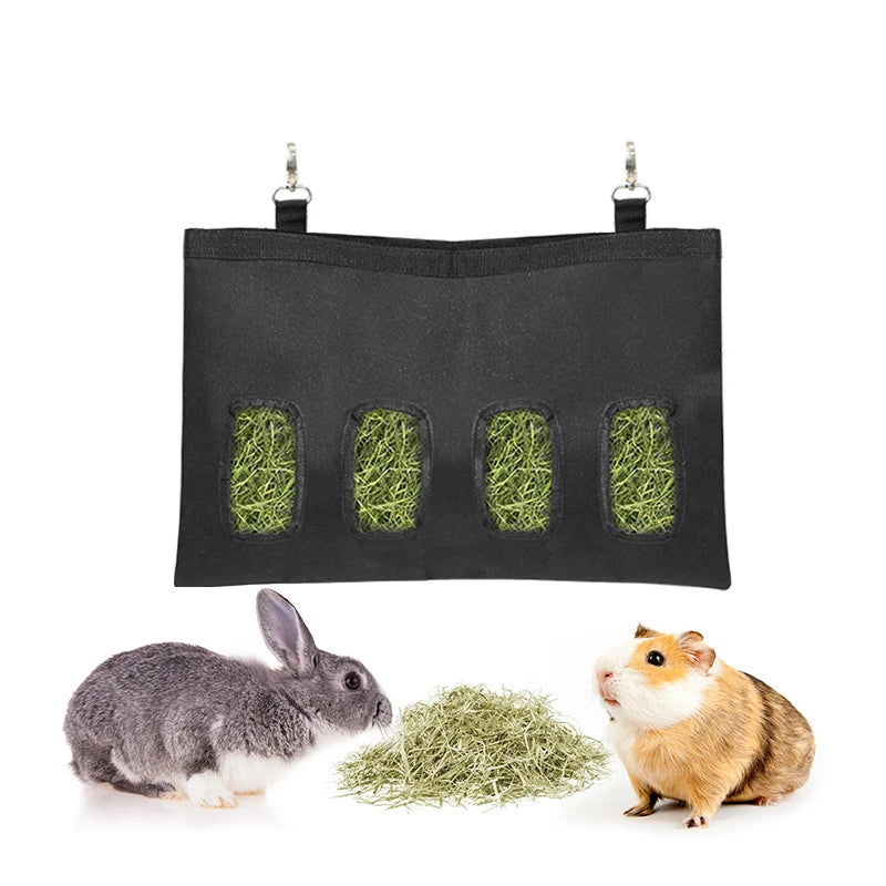Rabbit Hay Bag Hanging Pouch
