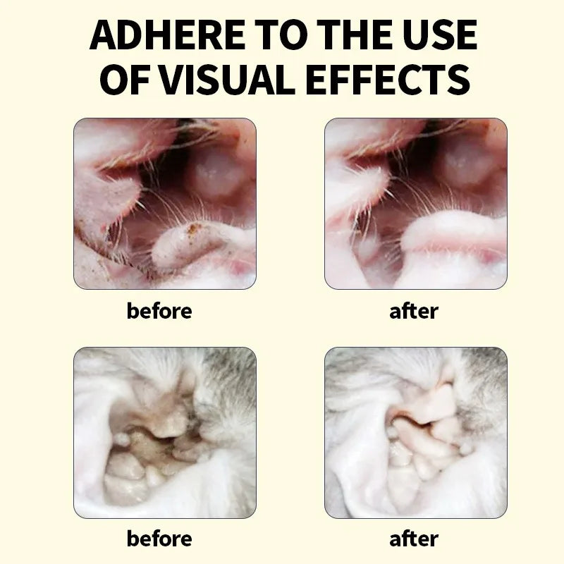 Pet ear wash Cats and dogs ear