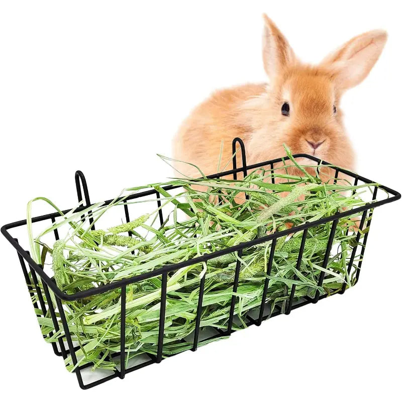 Rabbit Hay Feeder Metal Rabbit