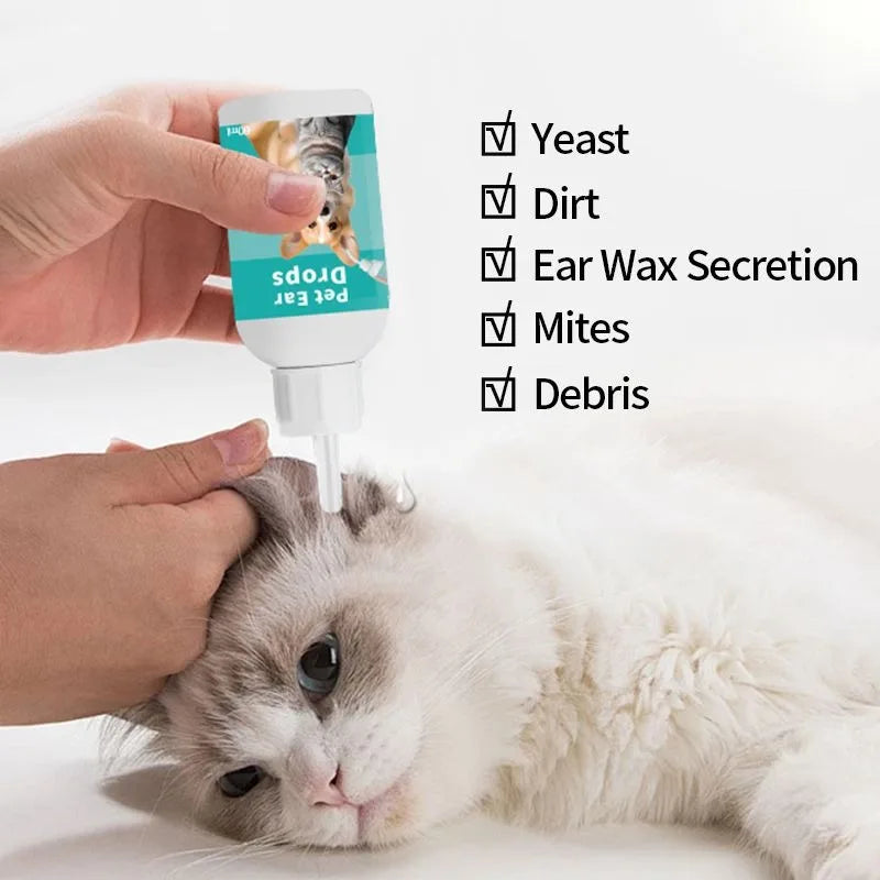 Pet ear wash Cats and dogs ear