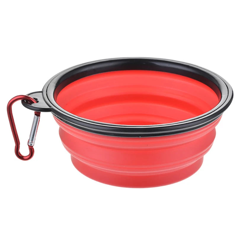 Pet Dog Bowl Collapsible Dog Waterg Dog
