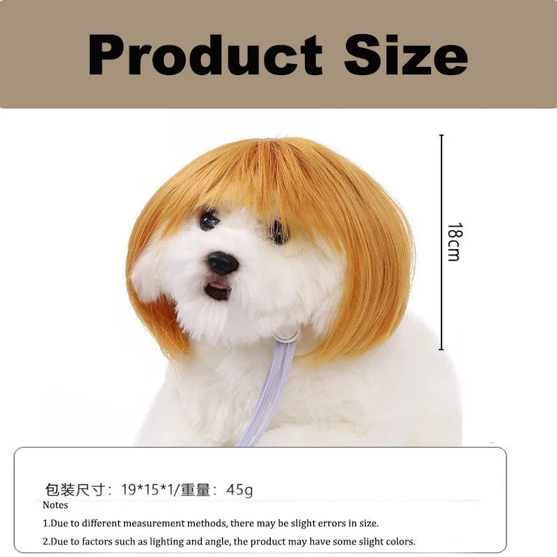 Pet Wig Dog And Cat Spoof Wig Pet
