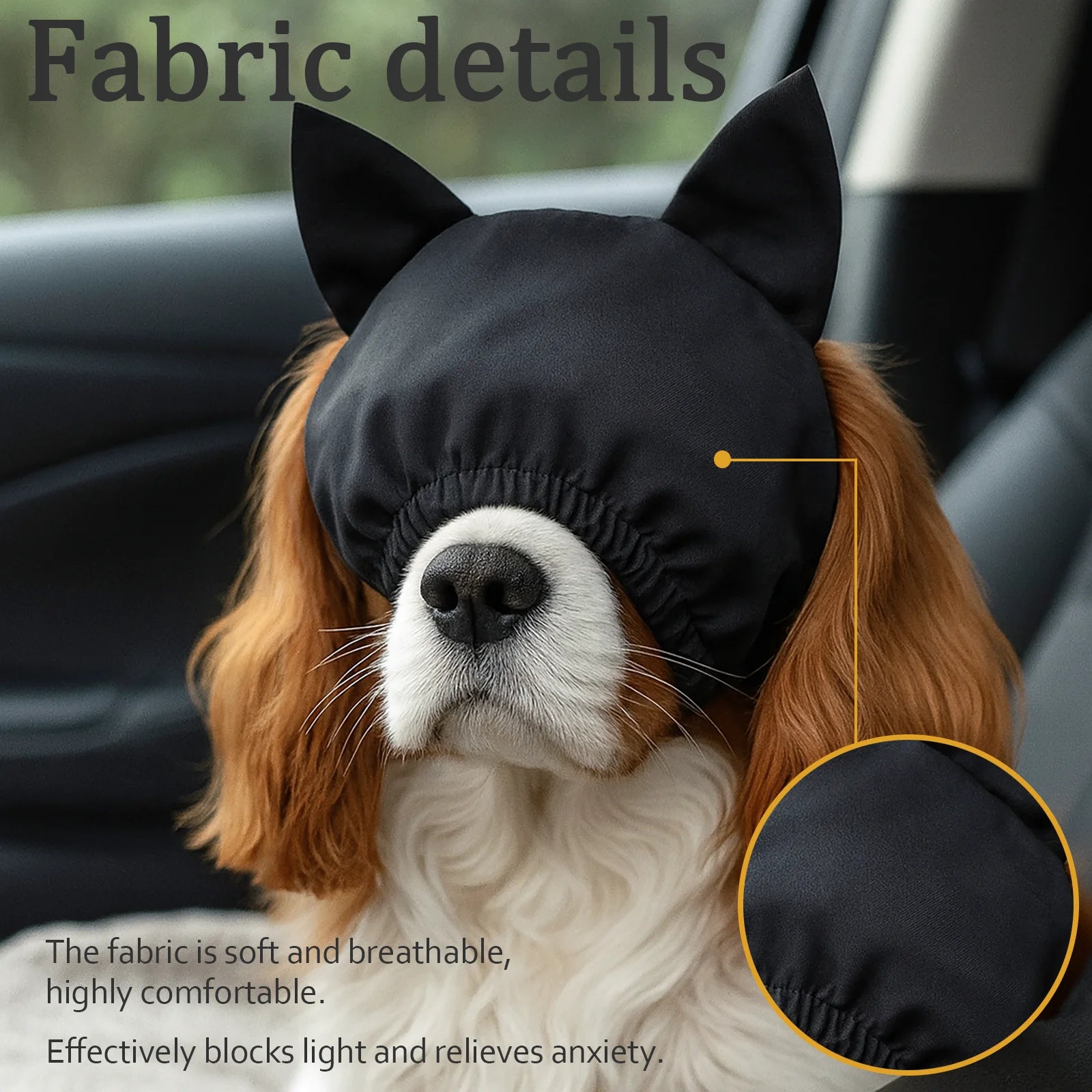 Pet Dog Pacify Eye Mask Dog Placate