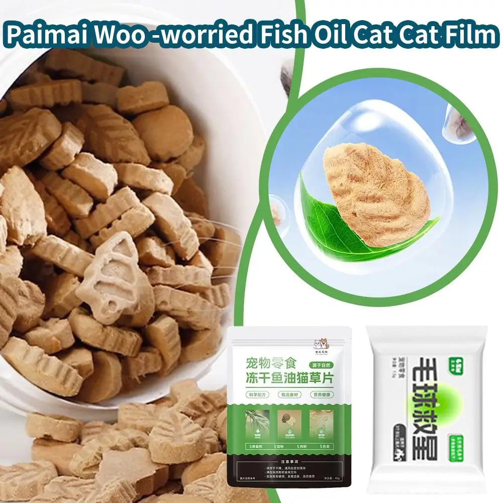 Fish Oil Catgrass Fillet 2 Vitamins