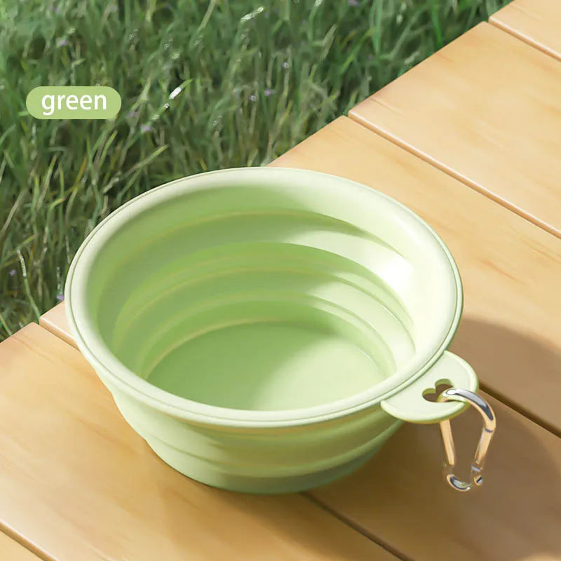 Foldable Silicone Dog Bowl Pet