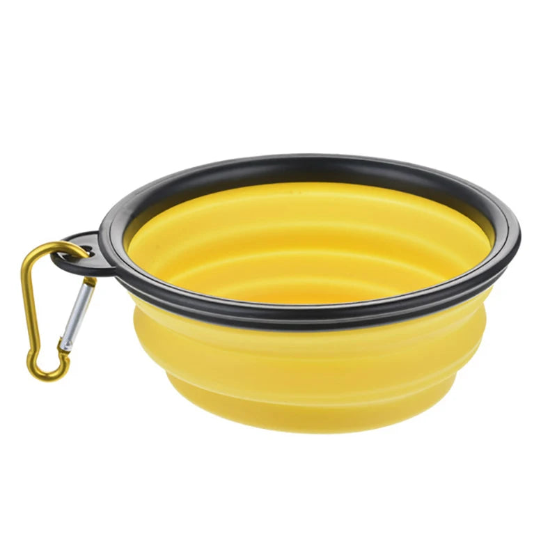 Pet Dog Bowl Collapsible Dog Waterg Dog