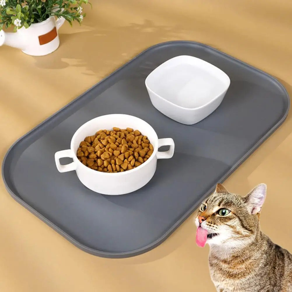 Pet Silicone Food Mat Placemat Waterproof