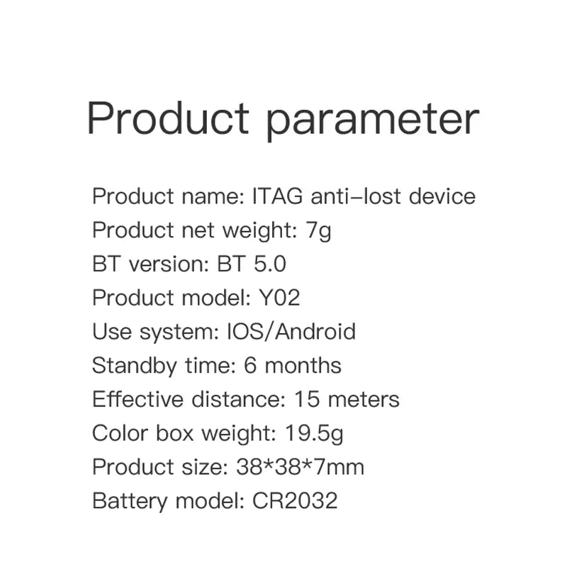  Xiaomi Mini GPS Tracker Blue 