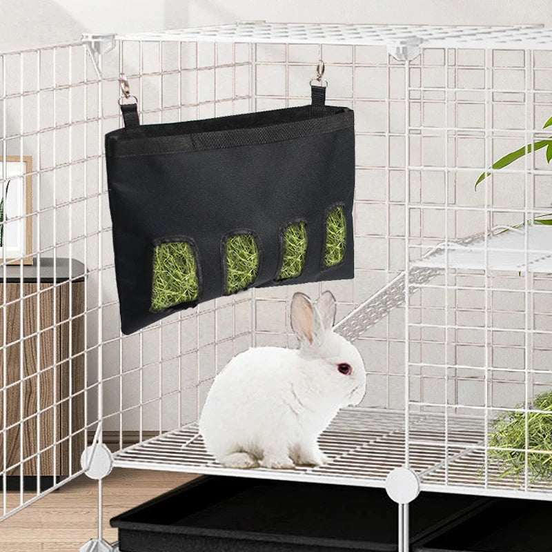 Rabbit Hay Bag Hanging Pouch