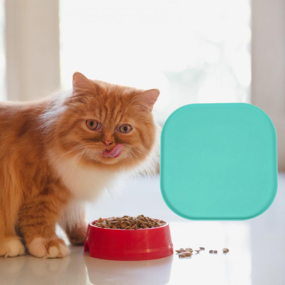 Pet Silicone Food Mat Placemat Waterproof