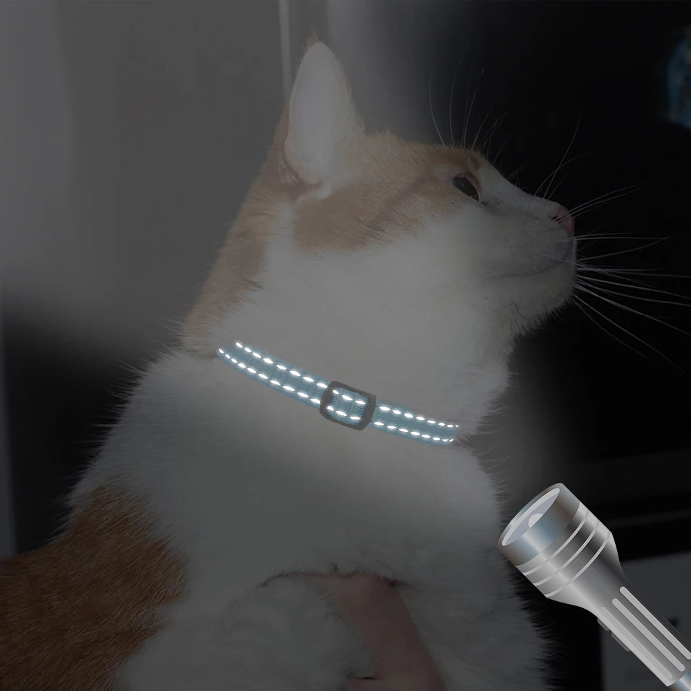 Personalized Cat Collar Reflective