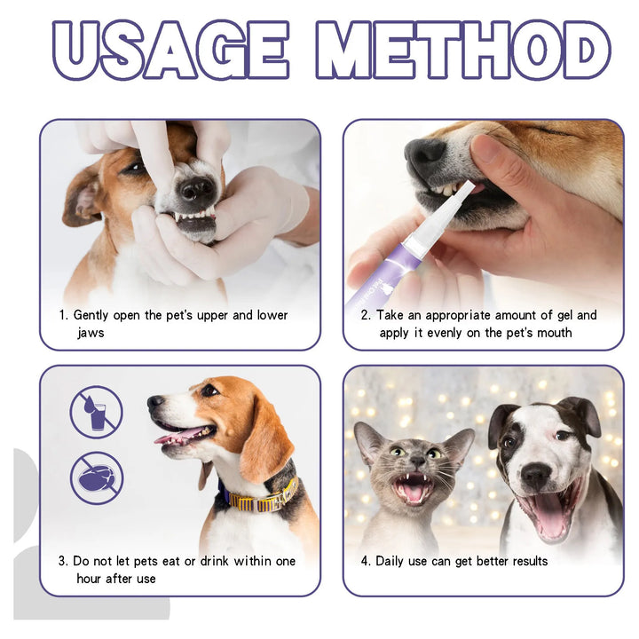 3ml Pet Oral Gel Cleaning Dog Cat