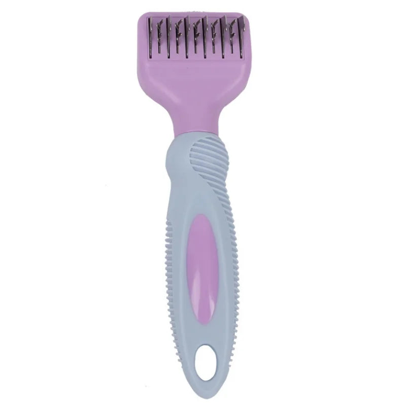 Dog Comb Stainless Steel Knot