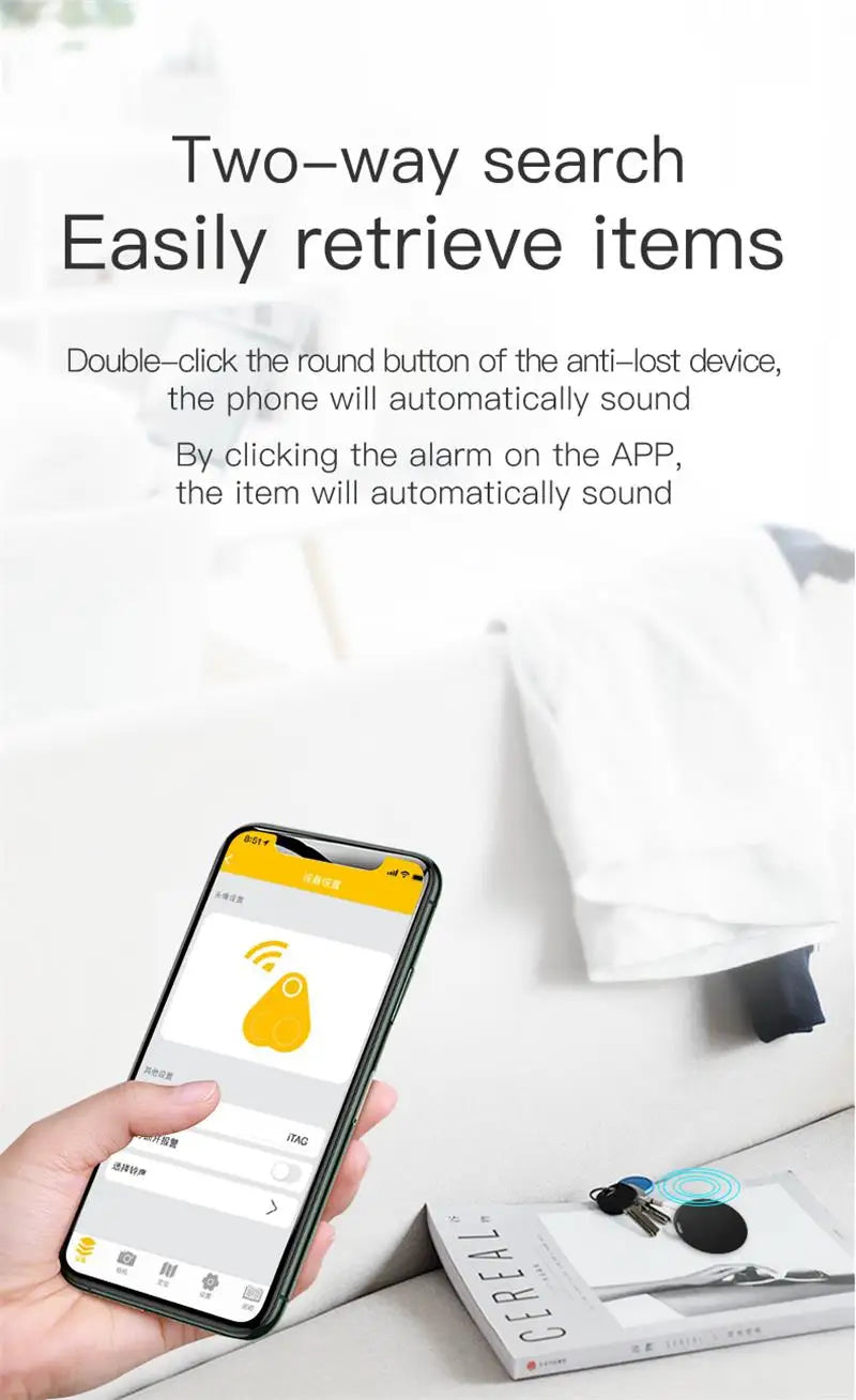  Xiaomi Mini GPS Tracker Blue 