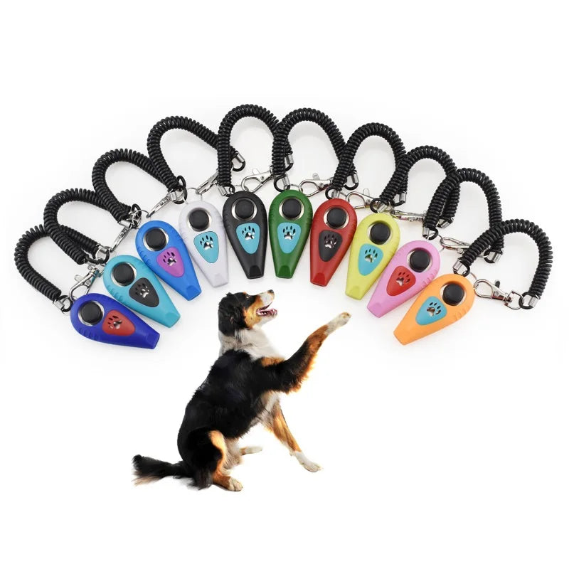 pet training clicker & whistle