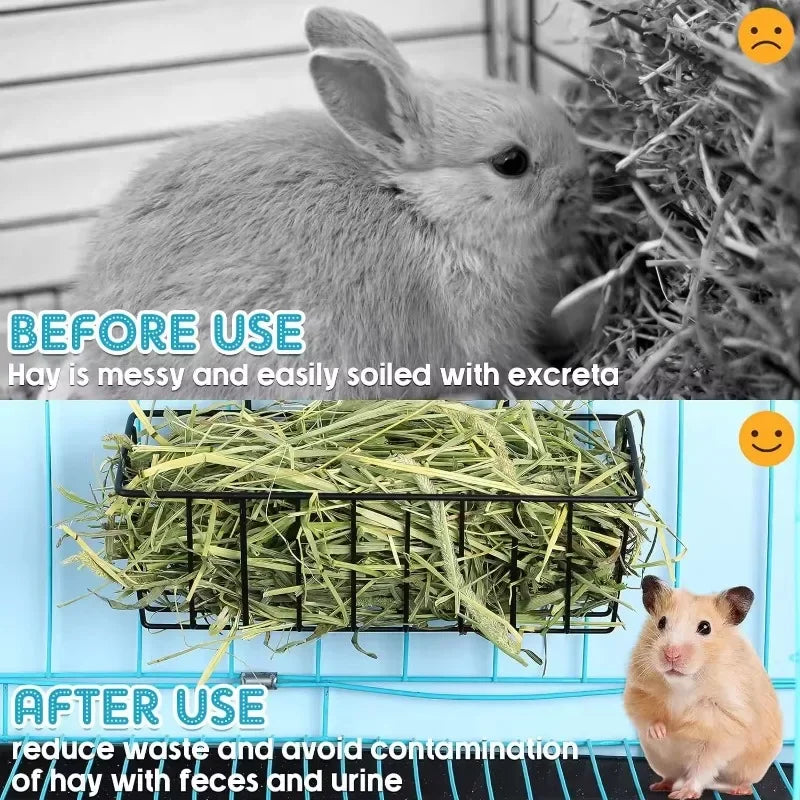 1Pcs Rabbit Hay Feeder Heavy