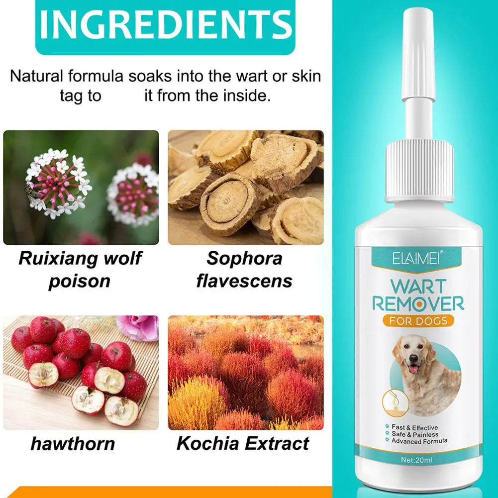 20 ml Pet Warts Remover Liquid
